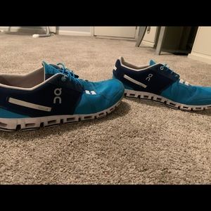 On cloud running shoes